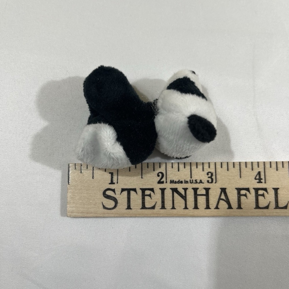 3pc Magnetic Panda Plush Lot Small Kawaii Hugging Stuffed Animal Magnet Toy Set - Picture 7 of 7